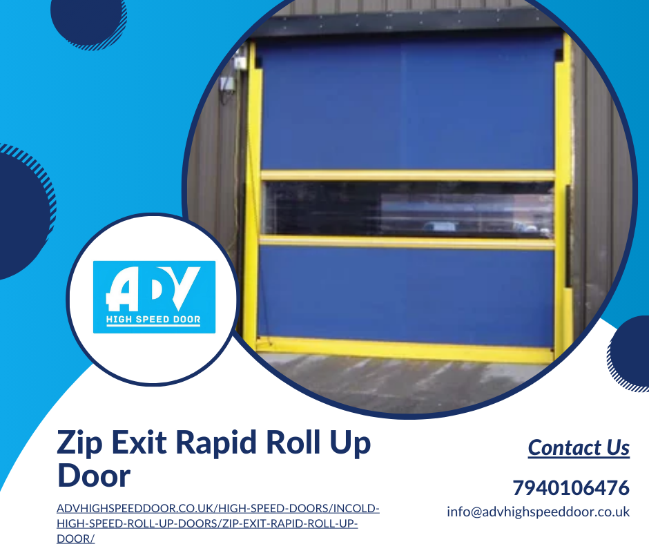 Zip Exit Rapid Roll Up Door