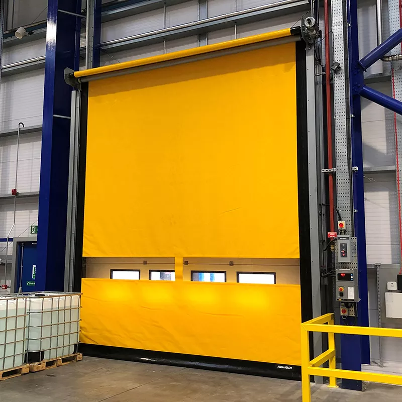 High speed warehouse doors